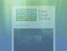 Tablet Screenshot of freshcoast.com